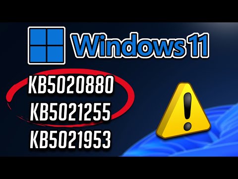 ИСПРАВИТЬ Центр обновления Windows KB5020880, KB5021255, KB5021953, который не устанавливается и не загружается в Windows 11.