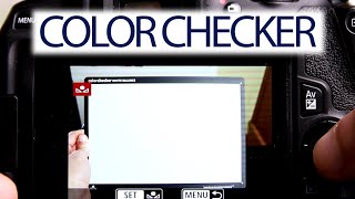 Color Checker per il Bilanciamento del Bianco Personalizzato Foto e Video ITA