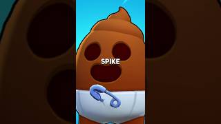 Poop Spike is What it Is 🌵💀 #brawlstars #shorts