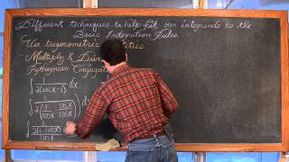 Review of Basic Integration Rules Calculus 1 AB - 6 Examples