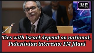 Pakistan Statement On Israel || Pakistan In United Nations 78th session || Pakistan News || English