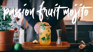 Passion Fruit Mojito | The Friday Cocktail