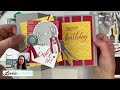 ep 516 makeover day sneak peek fun fold stampin’ up ®’s trusty toolbox new wildflower birthday