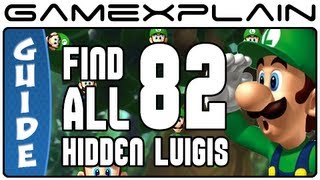 Find all 82 Hidden Luigi Locations in New Super Luigi U - Guide & Walkthrough