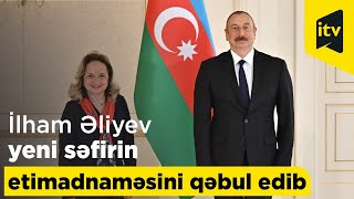 Prezident İlham Əliyev Panamanın Azərbaycanda yeni təyin olunmuş səfirinin etimadnaməsini qəbul edib