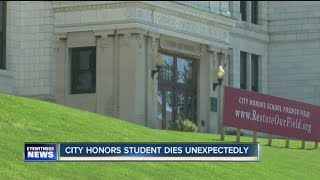 City Honors student dies unexpectedly