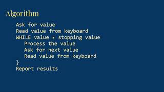 Sentinel Controlled Loops in Java