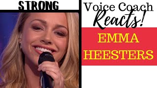 Voice Coach Reacts | Emma Heesters | STRONG | Floor Jansen | Beste Zangers 2019