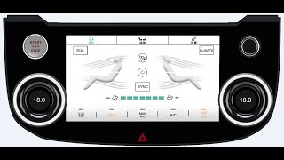 Jaguar XE 15-19/XEL 18-19/F-Pace 16-20/XF 16-19/XFL 17-20 AC Panel Installation