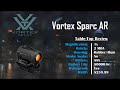 Vortex Sparc AR Unboxing and Review