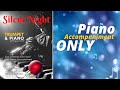 Silent Night I Stille Nacht I Jazz Piano Accompaniment ONLY for Easy Trumpet I Duet Karaoke