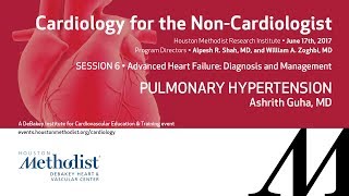 Pulmonary Hypertension (Ashrith Guha, MD)