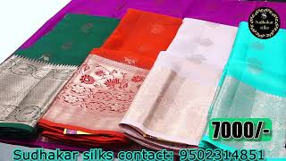 EXCLUSIVE KANCHI PATTU DOUBLE WARP PATTU SAREES - SUDHAKAR SILKS