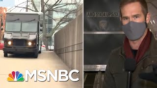 Covid Vaccines Thawed In Lab After Arriving In KY For Louisville Vaccinations | Craig Melvin | MSNBC