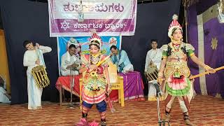 #yakshagana  chakra chandike - 4  ಚಕ್ರ ಚಂಡಿಕೆ ಭಾಗ ೪ ಪಡ್ರೆ ಚಂದು ಸ್ಮಾರಕ ಯಕ್ಷಗಾನ ನಾಟ್ಯ ತರಬೇತಿ ಕೇಂದ್ರ