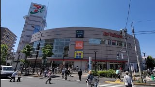 【葛飾区マニアック】四つ木二丁目のイトーヨーカドー四つ木店の店舗周りを散策した🚶  ポッポで塩ラーメン500円🍜🍥卵高騰でホウレン草に変わっていましたが、あっさり美味しかったです😋🍴