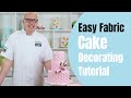 Easy Fabric Puff Effect For Cake Decorating