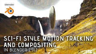 Sci-Fi Motion Tracking and Compositing in Blender 3D EEVEE