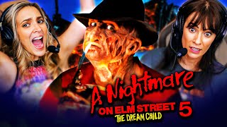 A NIGHTMARE ON ELM STREET 5: THE DREAM CHILD (1989) MOVIE REACTION!! FIRST TIME WATCHING!! Review
