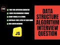 5 Powerful String Interview Questions in JavaScript 🔠 | DSA Interview Questions #26 to #30