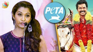 Priya Bhavani Shankar's Strong Reply to PETA | Kadai Kutty Singam, Karthi | Latest Speech