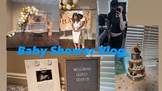 Baby Shower Vlog + Getting Things Ready For Baby