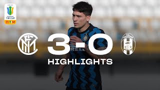 INTER 3-0 CROTONE | COPPA ITALIA PRIMAVERA HIGHLIGHTS | We go through to the quarters! ⚫🔵