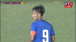 Sieng Chanthea (9) vs Timor Leste• All Touches And Performance In Cambodia 2023