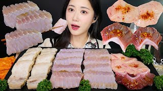 홍어 삼합💖홍어+묵은지와 수육 그리고 막걸리✨홍어애,아가미 홍어 먹방😋 Fermented Skate ホンオフェ | eating show | asmr mukbang korean