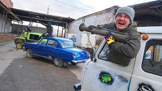 Экстремальные прятки на автомобилях! Выбери правильный автомобиль, чтобы выжить!