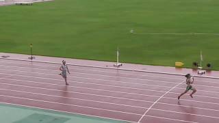 H30中信新人 女子4x100mR決勝(松本国際)