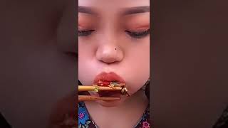 ASMR MUKBANG/CHAINA GIRL EATING SHOW🥵😋Spicy food#10