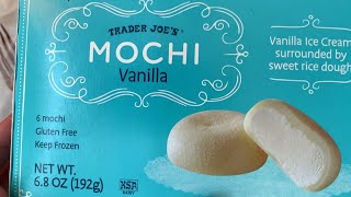 アメリカのデザート（トレジョのMochi アイス）