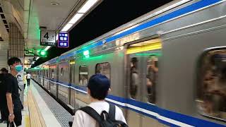 2021/10/08拍攝 1235次EMU500型(換新車前)台北車站出站