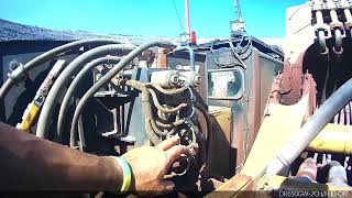 CAT EXCAVATOR 6015B SWING BRAKE ISSUE