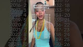 pov you were born in 2014🩵#shorts #shortvideo #tiktok #2014