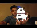 panda lamp review and unboxing colour changing panda lamp cute gift ideas cute gift for gf