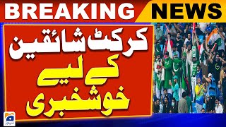 Good news for Cricket Fans - Pakistan Cricket | Geo News