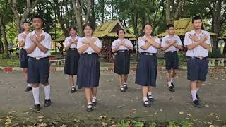 ภาษาท่าประกอบเพลง ลั่นทม cocktail  โรงเรียนกาญจนาภิเษกวิทยาลัย ฉะเชิงเทรา