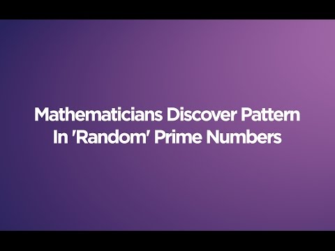 Mathematicians Discover Pattern In 'Random' Prime Numbers Mathematicians Discover Pattern In 'Random' Prime Numbers