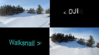 Walksnail VRX 60fps vs DJI 60/120fps : Latency Feel while Flying