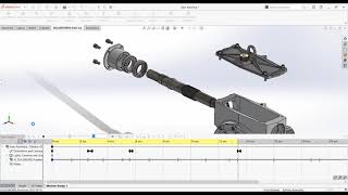 Importing Motion Studies Animations to SolidWorks Visualize short clip