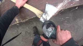 Axe maintenance / recovery. | DIY | tools