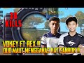 38 Kills!! Vokey Ft Rex Gameplay Duo Yang Sangat Gengster Membantai Enemy Kat Sanhok | PUBG Mobile