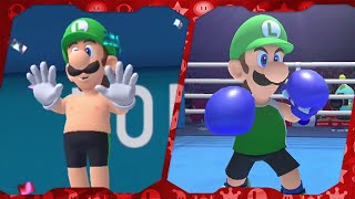 All 24 Events (Luigi gameplay) | Mario & Sonic at the Olympic Games Tokyo 2020 ᴴᴰ