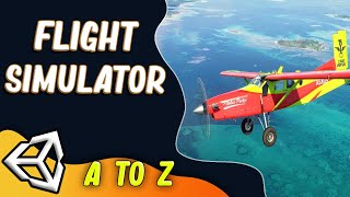 Easy Flight simulator - Airplane game in Unity3D | Unity Beginner Tutorial Coding