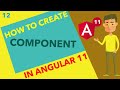 🔴 Angular 11 Tutorial - Creating your first component | Ujjwal Technical Tips