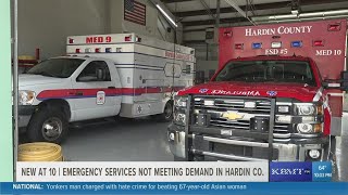 Hardin County community, officials calling for change amid growing need for more emergency medical s