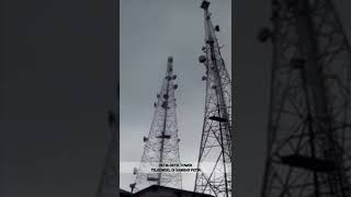 ⏯55 nger!!"kejadian tower telkomsel di sambar petir & r060h