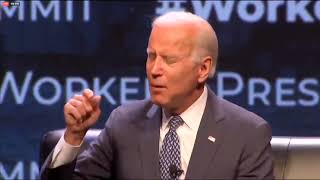 Joe Biden says 720 million women would be put into the workforce.